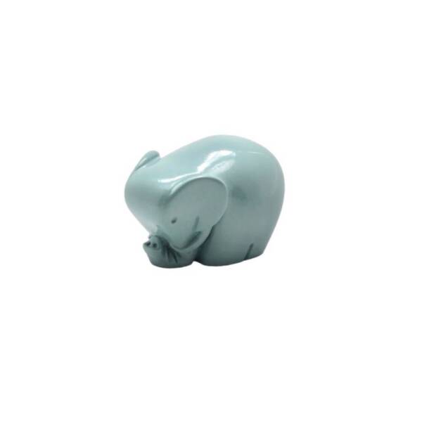 Elefante Mini Turquesa - Resina - Imagen 2